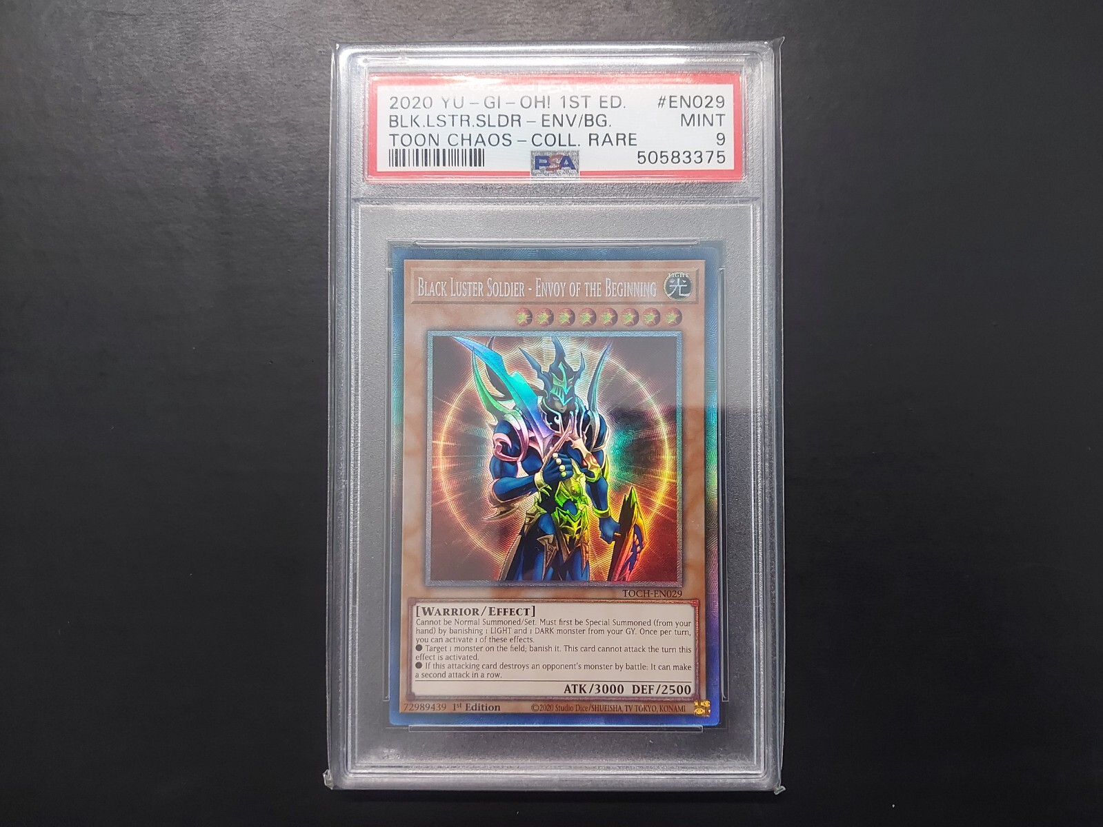 Black Luster Soldier Envoy Beginning TOCH-EN029 Collector's