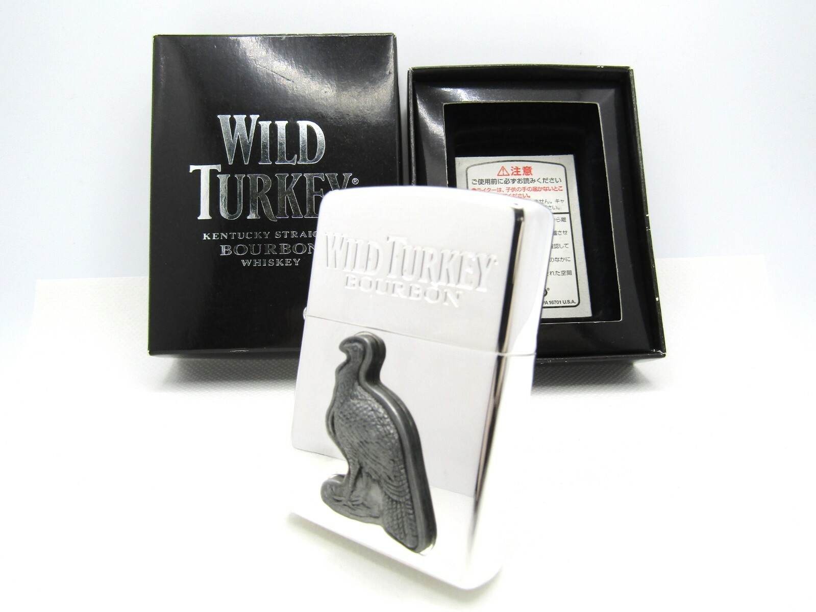 新品  ZIPPO ワイルドターキー   2006年  ブロンズメタルワークス 新品 ZIPPO ワイルドターキー 2006年 ブロンズメタルワークス