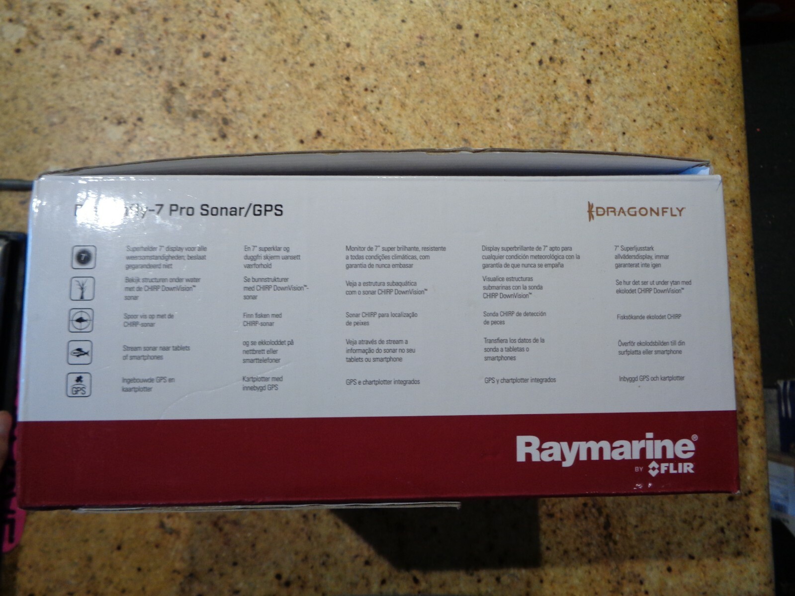 Raymarine Dragonfly 7 Pro Sonar/GPS