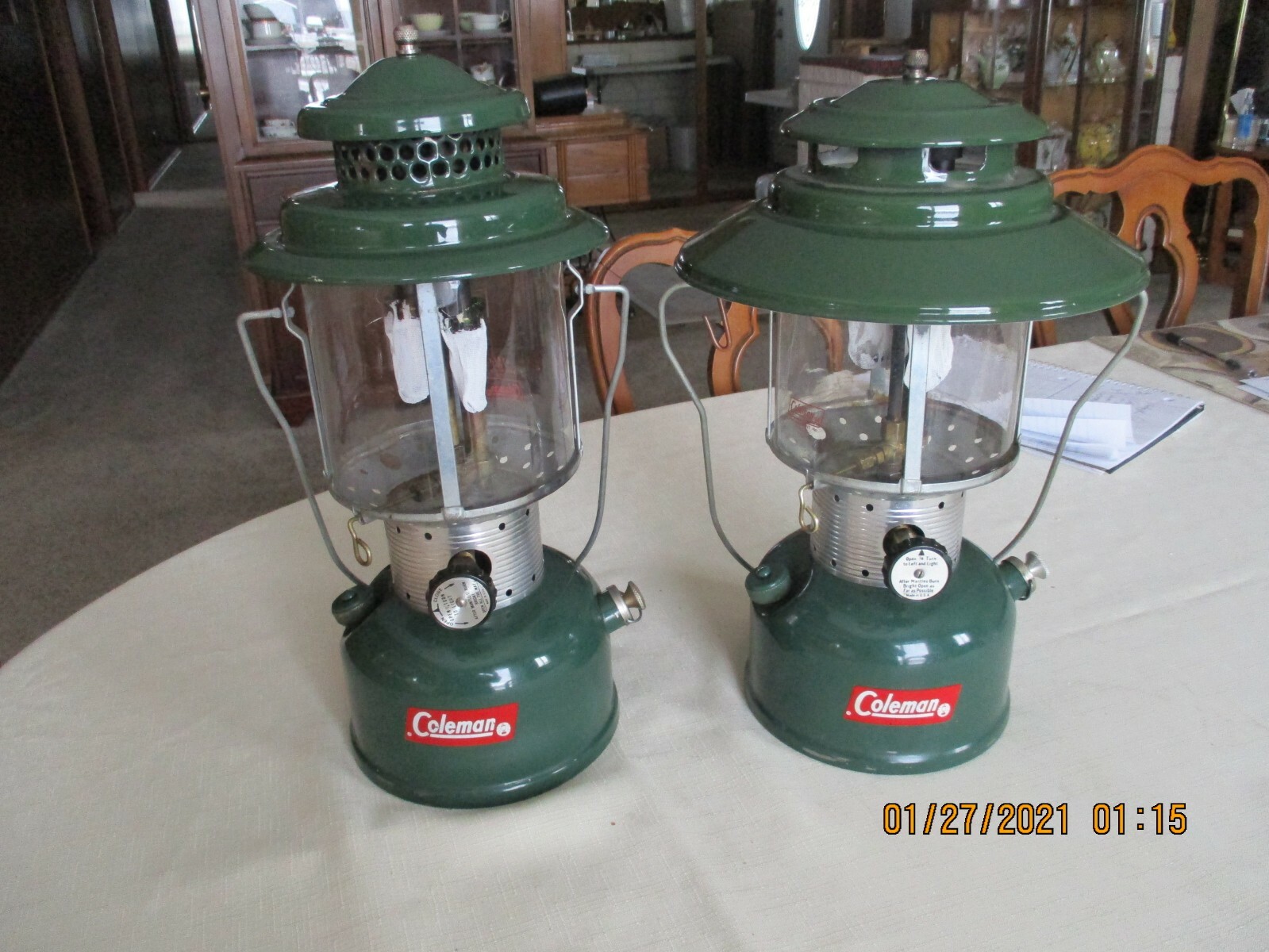 2 Vintage Coleman Lanterns 220E and 228F - repair or partsのeBay公認海外通販｜セカイモン