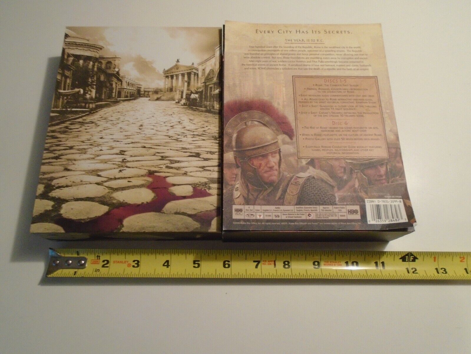 Rome The Complete Series 1-2 Season DVD 2006 10 disc set HBO