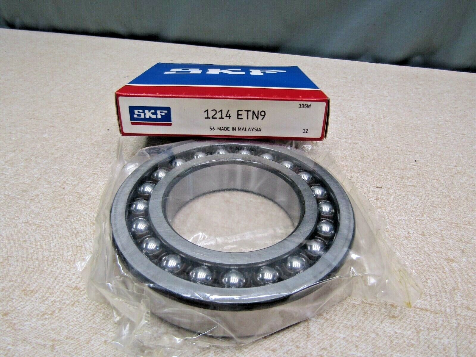 SKF 1214 ETN9 70mm X 125mm X 24mm Self Aligning Bearing | eBay SKF 1214 ETN9 70mm X 125mm X 24mm Self Aligning Bearing | eBay