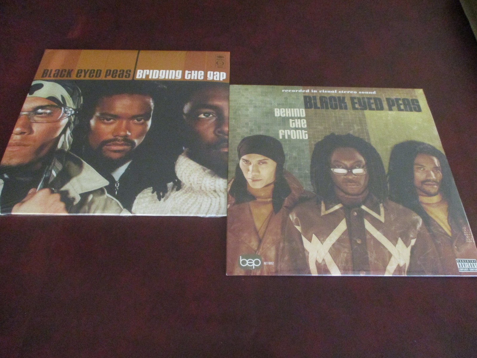 BLACK EYED PEAS LIMITED EDITION DOUBLE LP SETS 2 TITLES WITH
