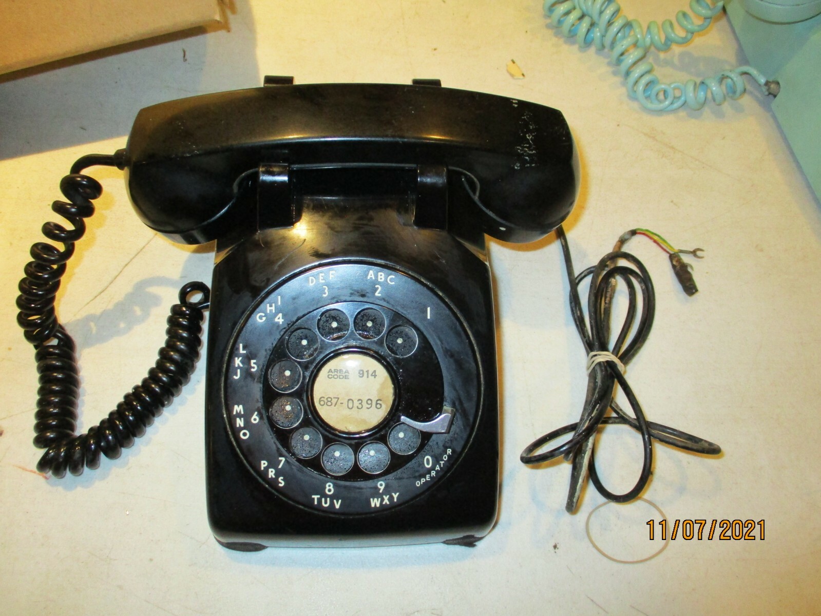 未使用品　レトロモダン　電話機　US Bell System 80's imgrc0151384333.jpg