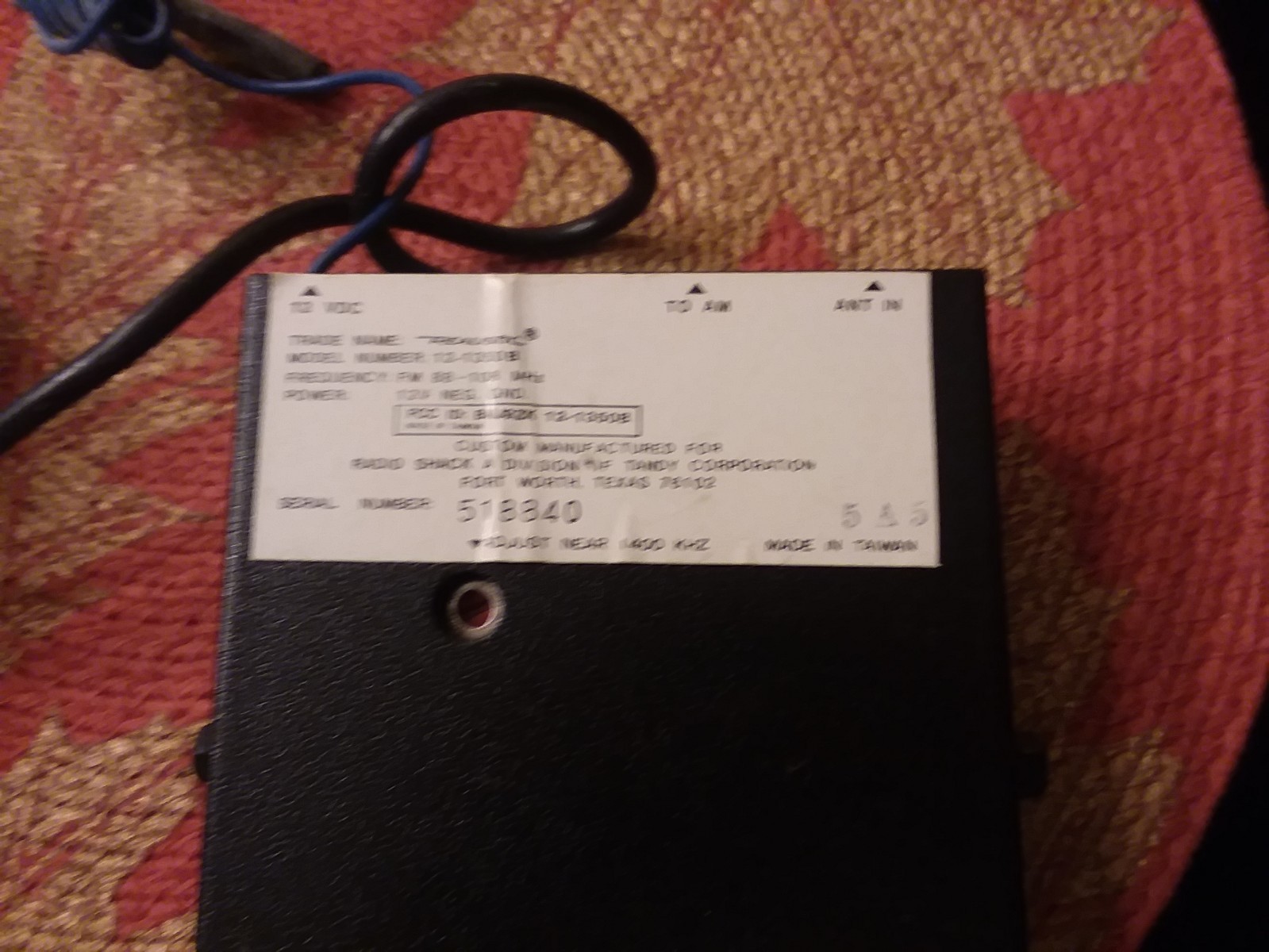 Midland 23-138 100 Watt Power & SWR Field Strength Meter + + Mic AM Fm Radio