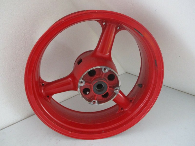 Jante ArriÃ¨Re J17xmt5.50 Rouge Kawasaki Zx9r Zx900c ContrÃ´Le De Rondelle