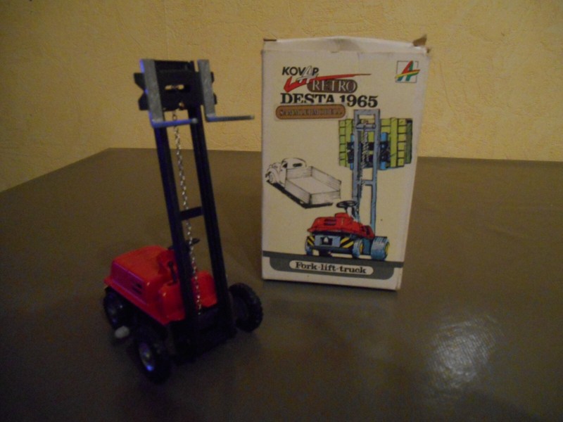 Kovap Retro Desta 1965 Fork Lift Truck  Chariot Elevateur