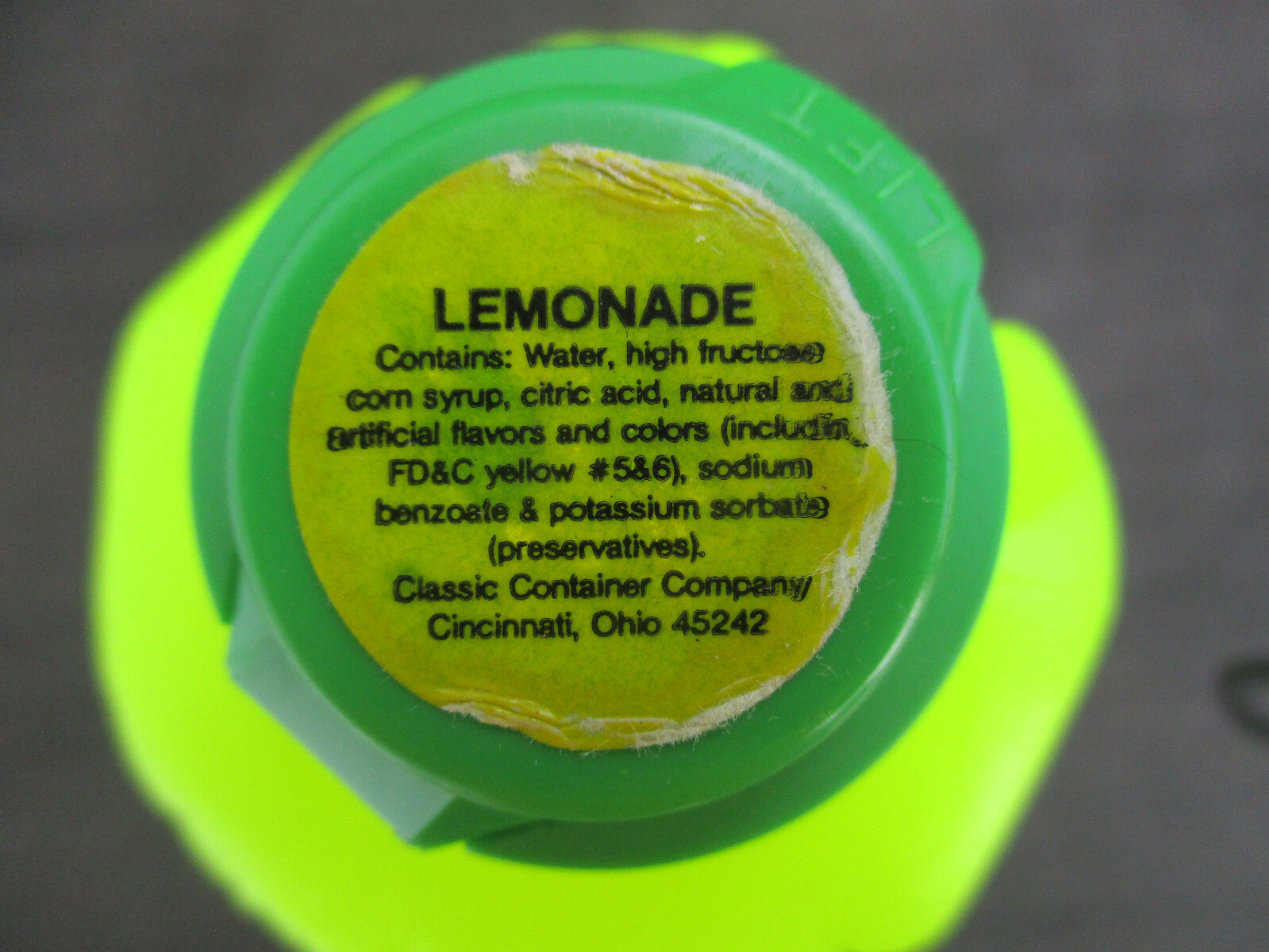 VINTAGE 1980s? DRACULA FRANKENSTEIN LEMONADE BOTTLE CLASSIC CONTAINER CO.