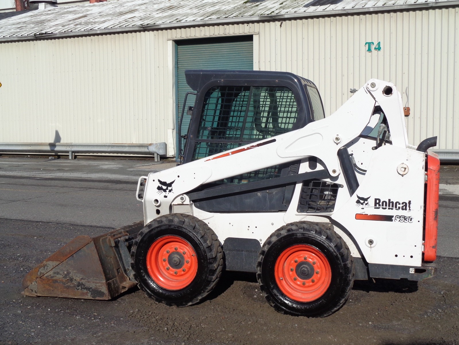 2016 Bobcat S530 Skid Steer Loader  Diesel Enclosed Cab