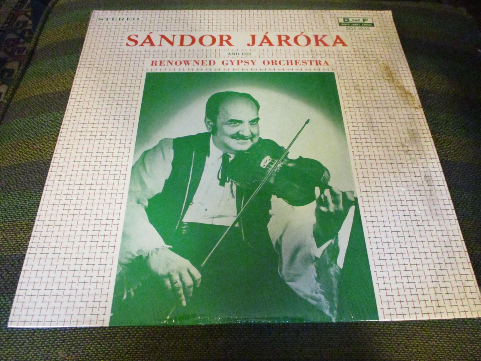 SANDOR JAROKA & His Renowned Gypsy Orchestra LP B&F SGS