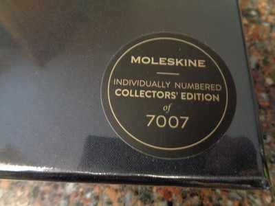 Moleskine Limited Edition James Bond 007 Collector's Box Hardcover 8058647626550