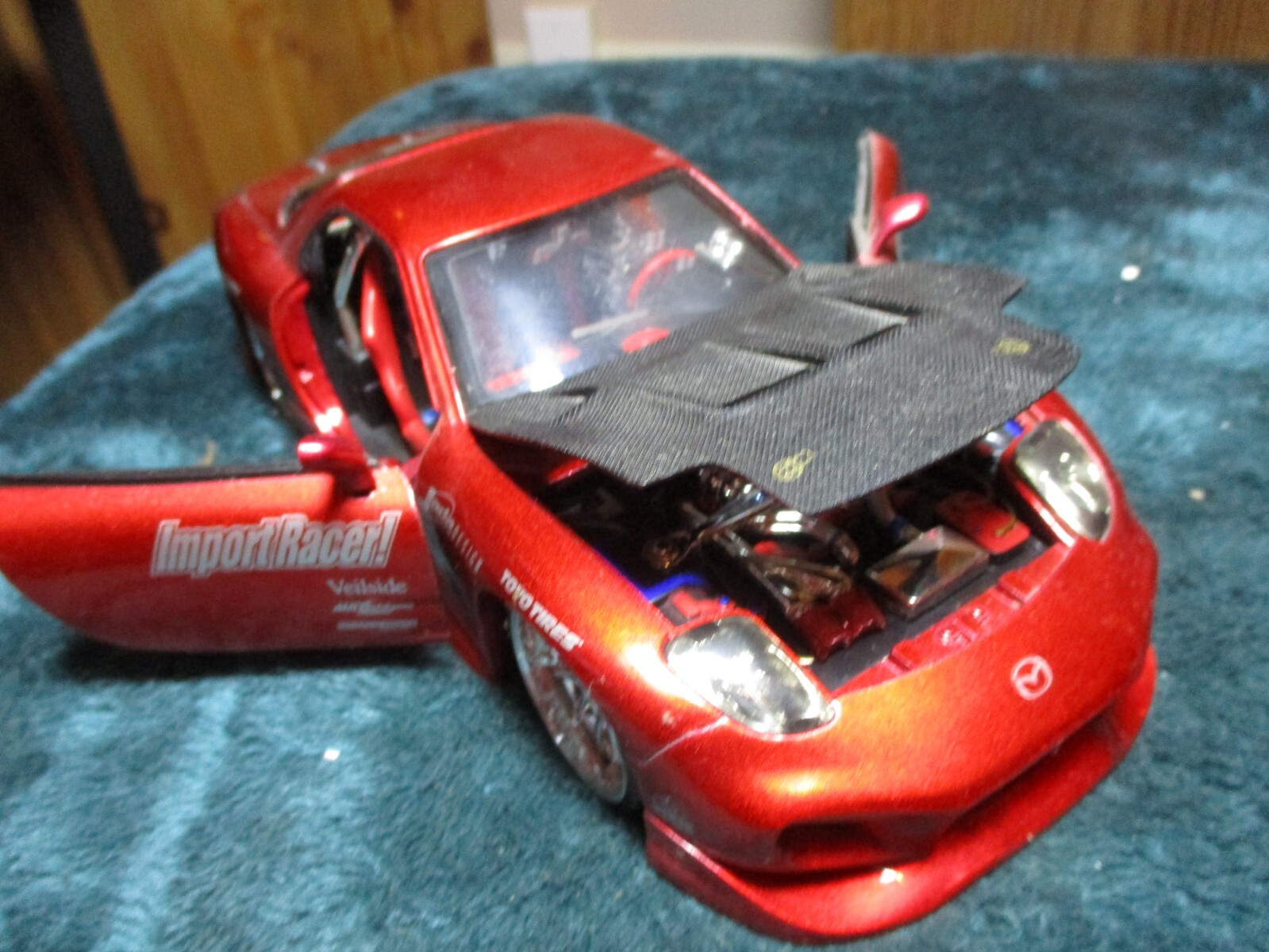 【希少】マツダ Mazda RX-7 Import Racer 　1/24 Import Racer ! Mazda RX-7 (1:24, Asstd.) - Toy Wonders, Inc.