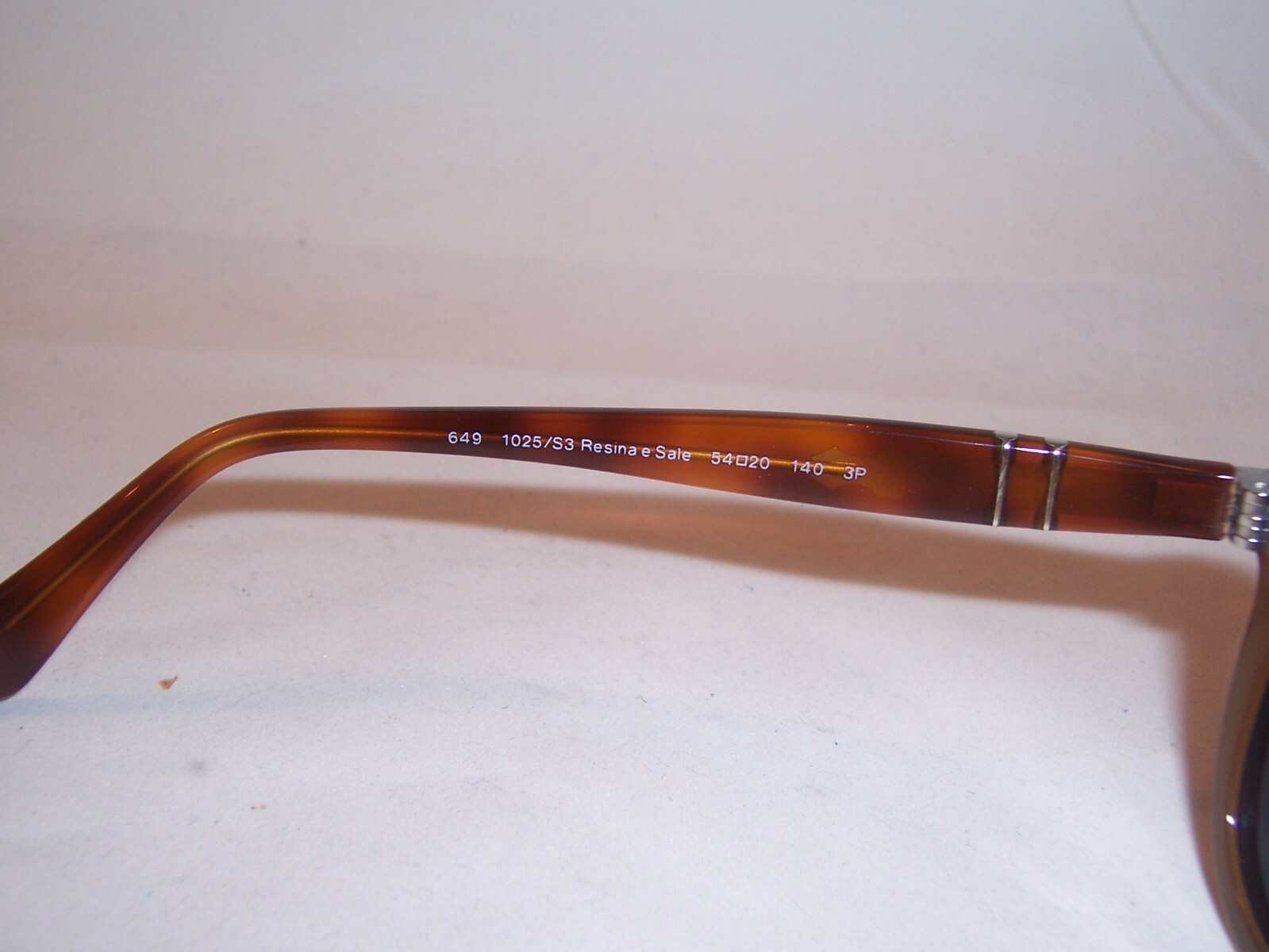 Pre-owned Persol Sunglasses 0649 Steve Mcqueen 1025s3 Resina/blue Polarized 54mm 649