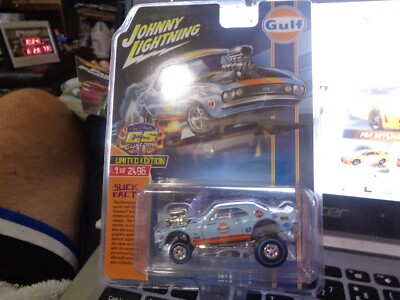 CS CUSTOMS ZINGERS GULF RACING 1967 CHEVY CAMARO SS JOHNNY LIGHTNING box 25