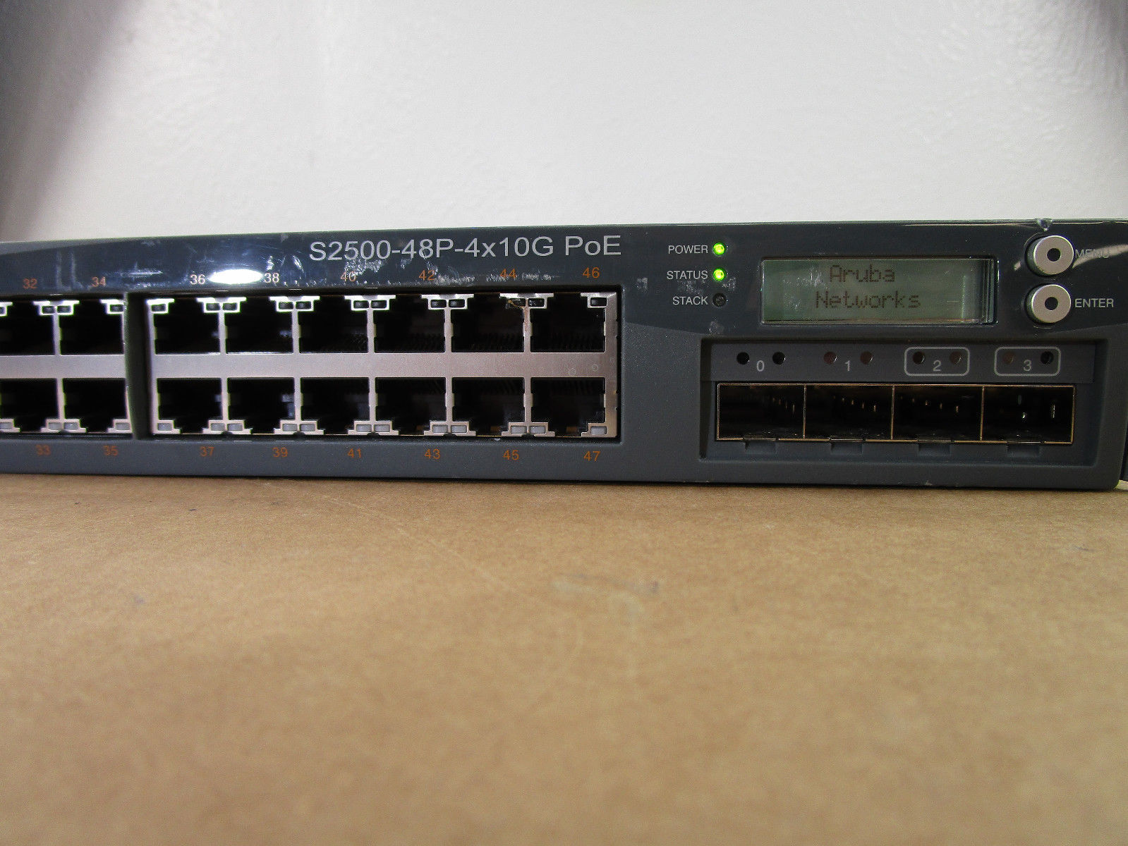 Aruba S2500-48P S2500-48P-4X10G 48-Port S2500 Access Switch S2500-48P-US