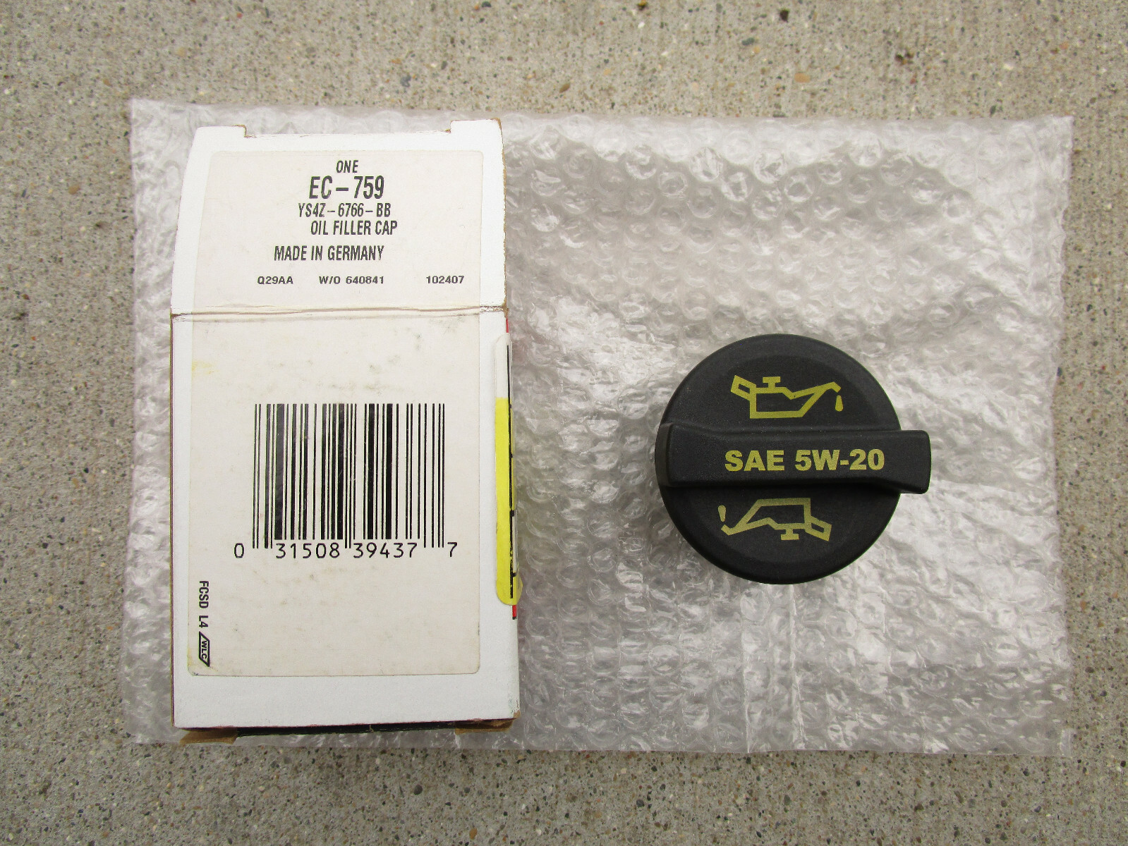 FORD YS4Z-6766-BB YS4Z6766BB MOTORCRAFT EC-759 EC759 ENGINE FORD YS4Z-6766-BB YS4Z6766BB MOTORCRAFT EC-759 EC759 ENGINE