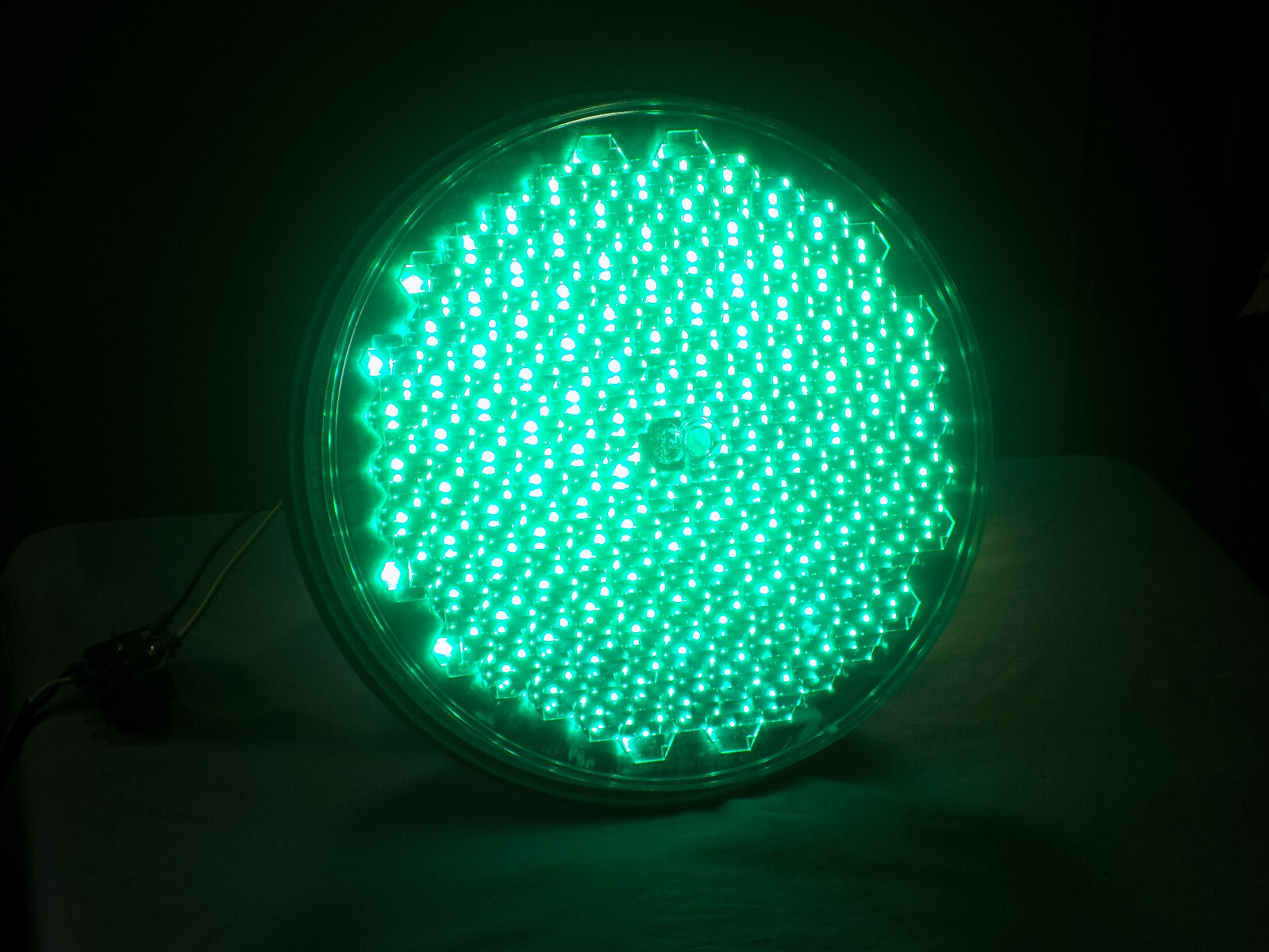 NOS 12" Green Traffic Light LED Lens
