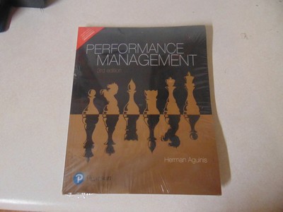 BOOK SOFTBACK PERFORMANCE MANAGEMENT 3RD EDITION HERMAN AGUNIS BY PEARSON PUBLIC