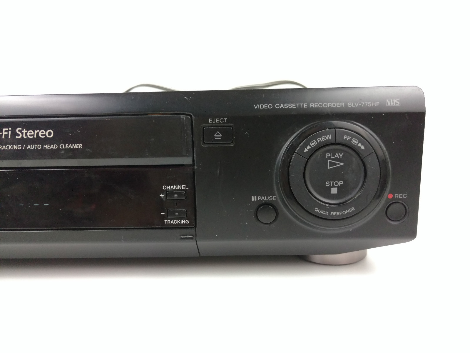 Sony SLV-775HF Hi-Fi Stereo VHS VCR Digital Auto Tracking - Tested & Working