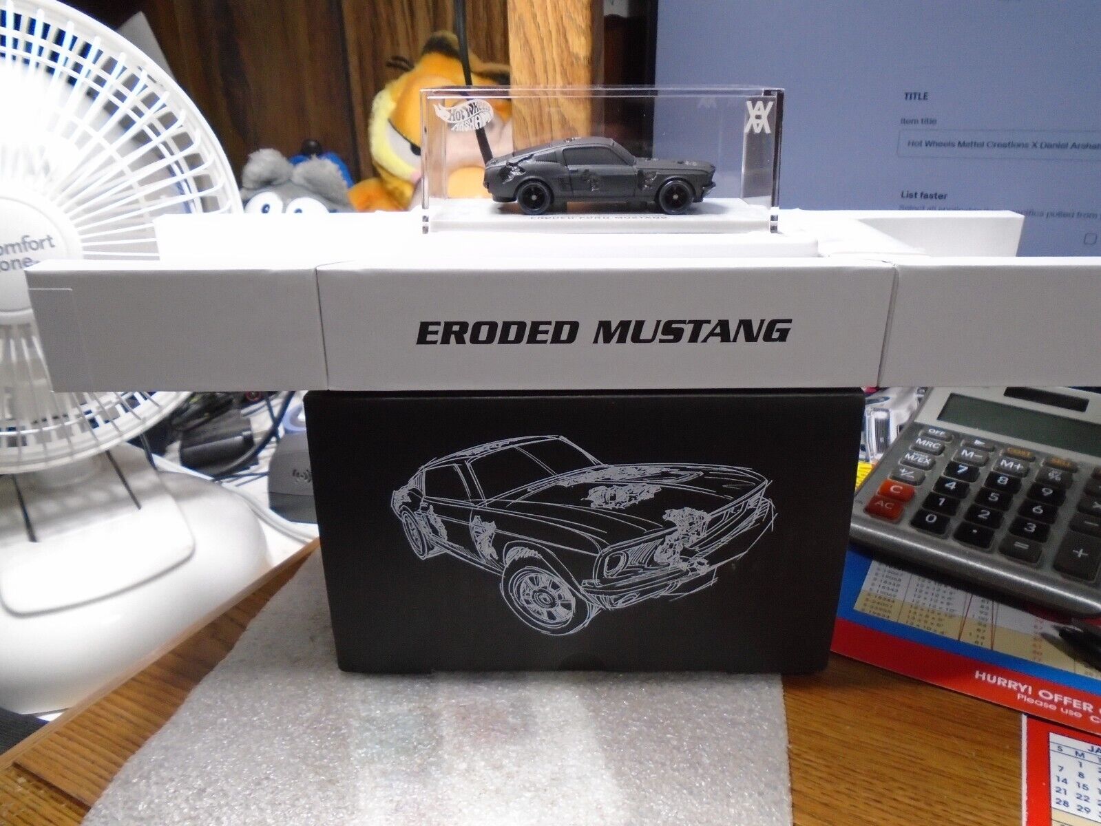 Hot Wheels Mattel Creations X Daniel Arsham Eroded Ford Hot Wheels Mattel Creations X Daniel Arsham Eroded Ford