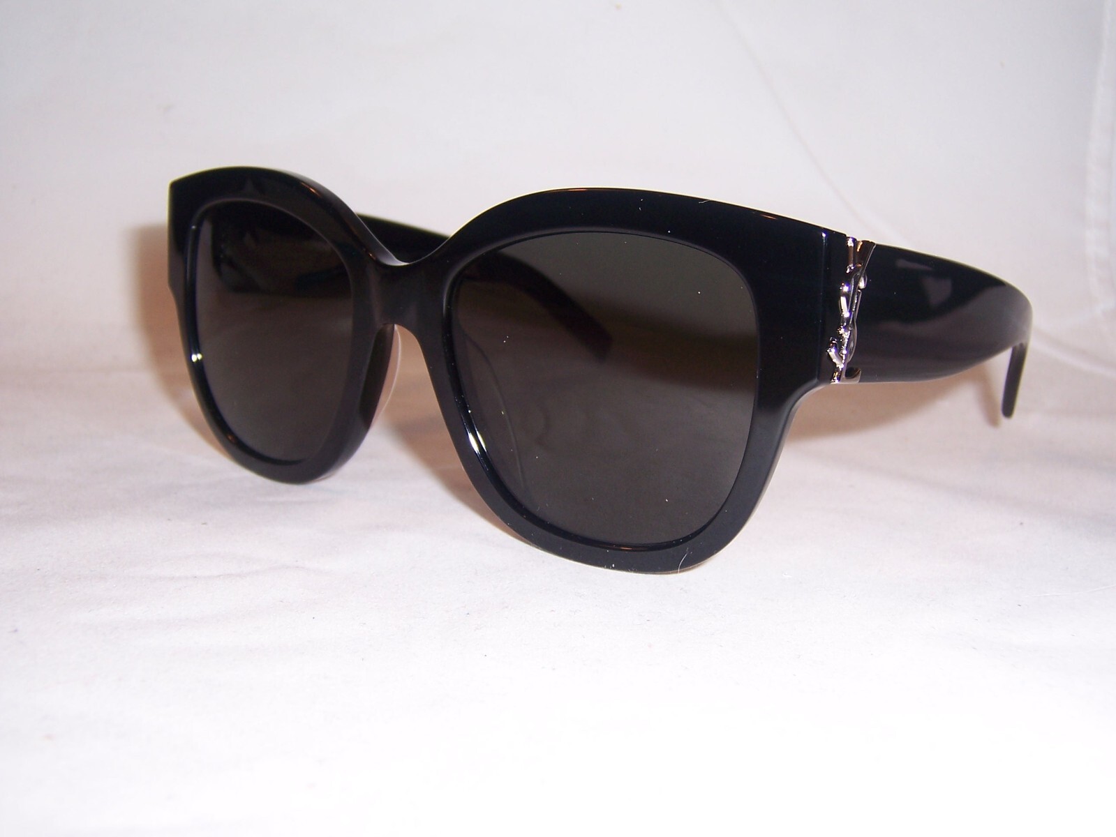 Pre-owned Saint Laurent Sunglasses Sl M95/f 005 Black/gray Polarized Authentic 95