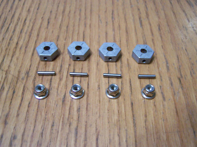 Arrma Granite V3 4x4 3s BLX 14mm Aluminum Wheel Hexes Steel Nuts & Pins Big Rock