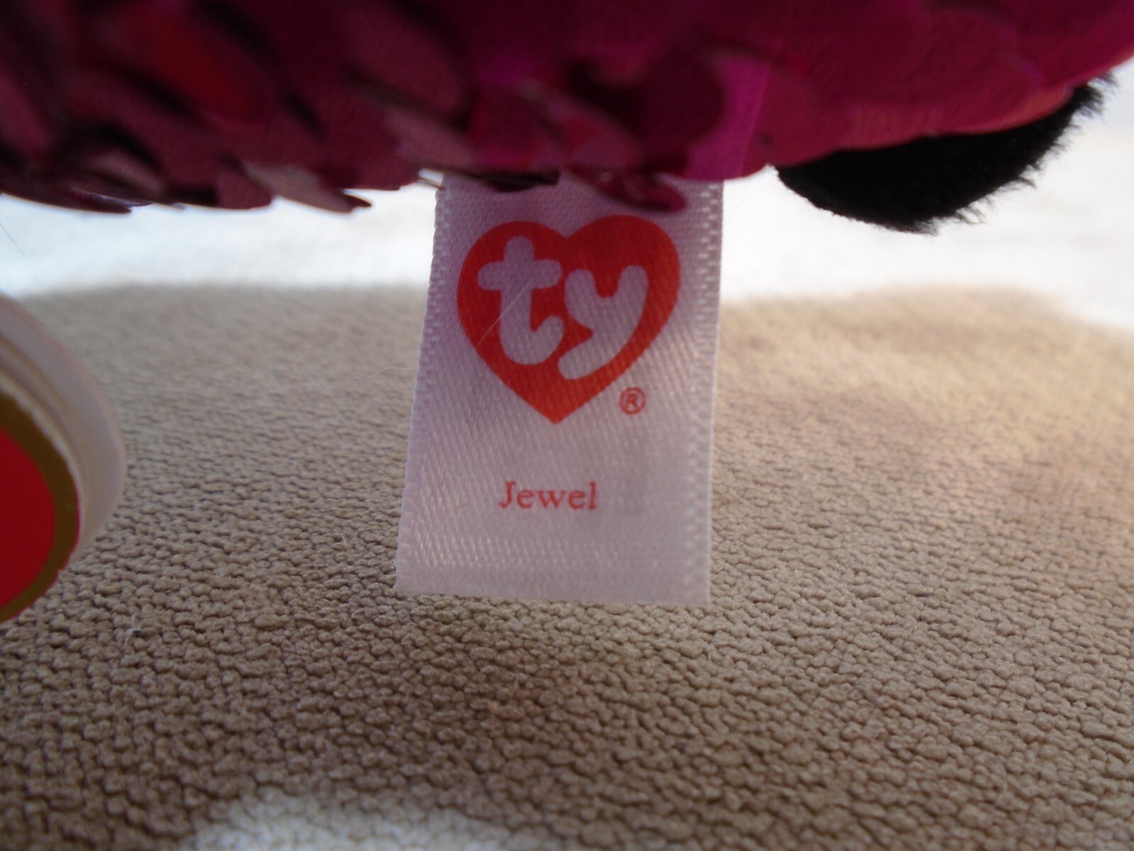 2019 TY TEENY Tys JEWEL THE SEQUIN FOX STACKABLE PLUSH (MA1350)