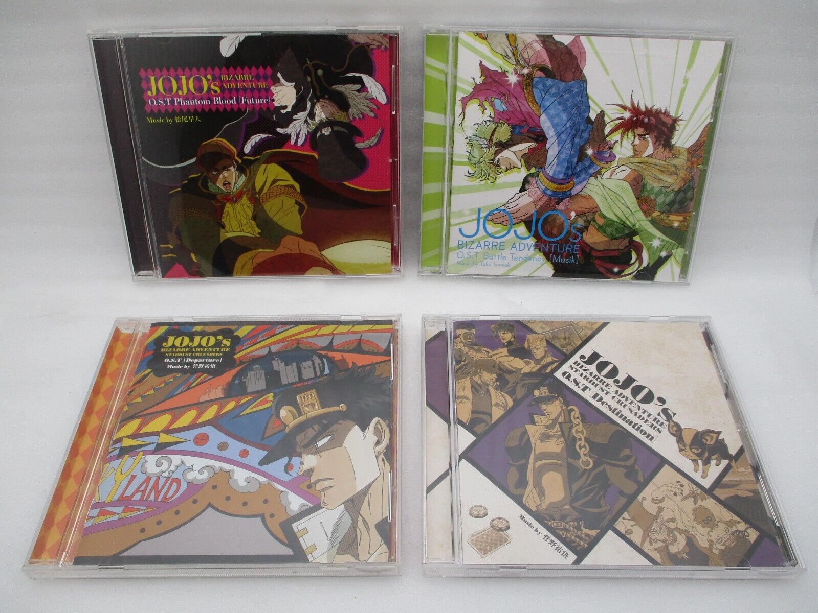 Jojo's Bizarre Adventure ORIGINAL SOUNDTRACK 4CDs Future Jojo's Bizarre Adventure ORIGINAL SOUNDTRACK 4CDs Future
