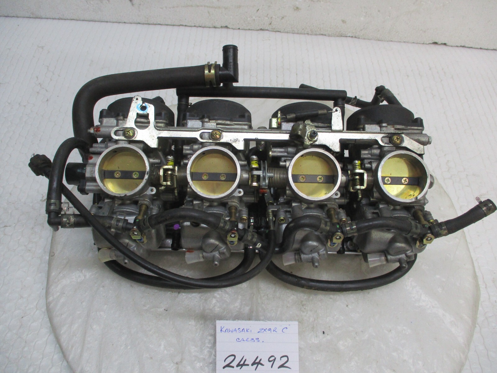 KAWASAKI ZX9R C 1998 KEIHIN G367 CARBURETTORS (24492) | eBay KAWASAKI ZX9R C 1998 KEIHIN G367 CARBURETTORS (24492) | eBay