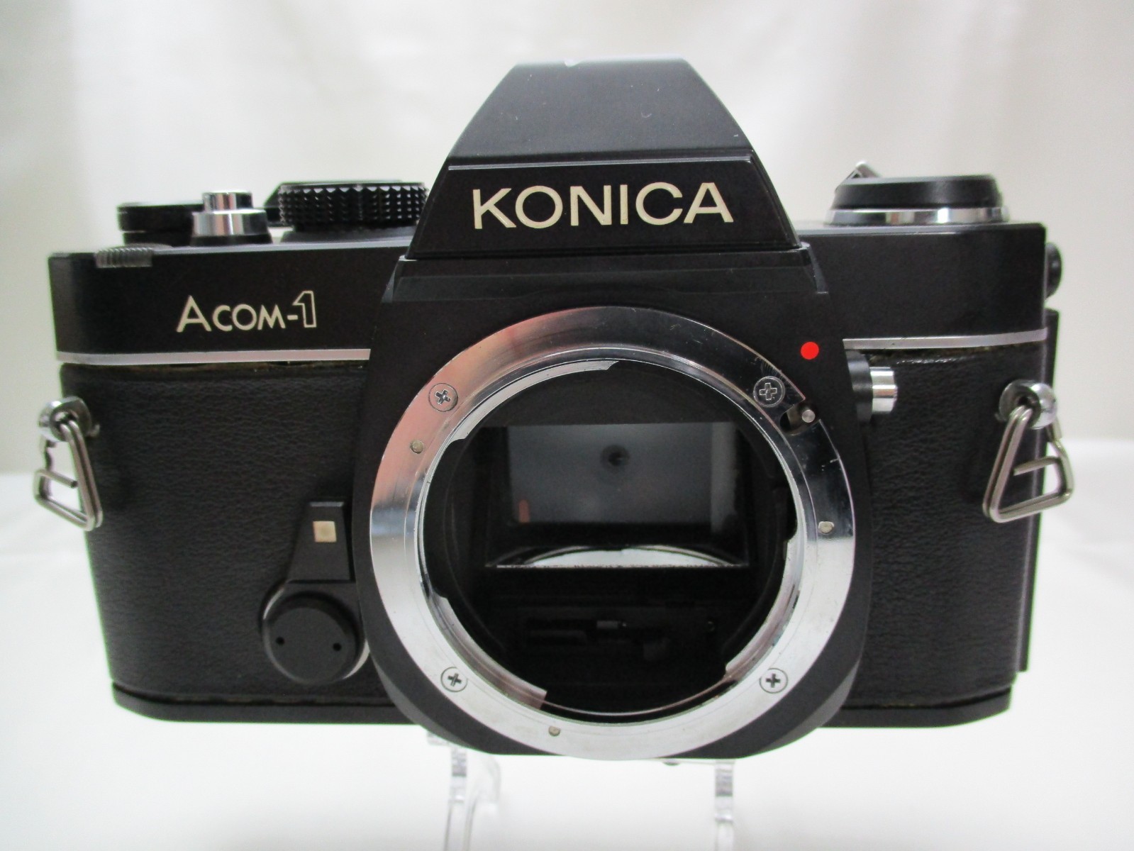KONICA　Acom-1 As is Read!* Konica Acom-1 Film Camera w/ Hexanon 50mm F/1.7