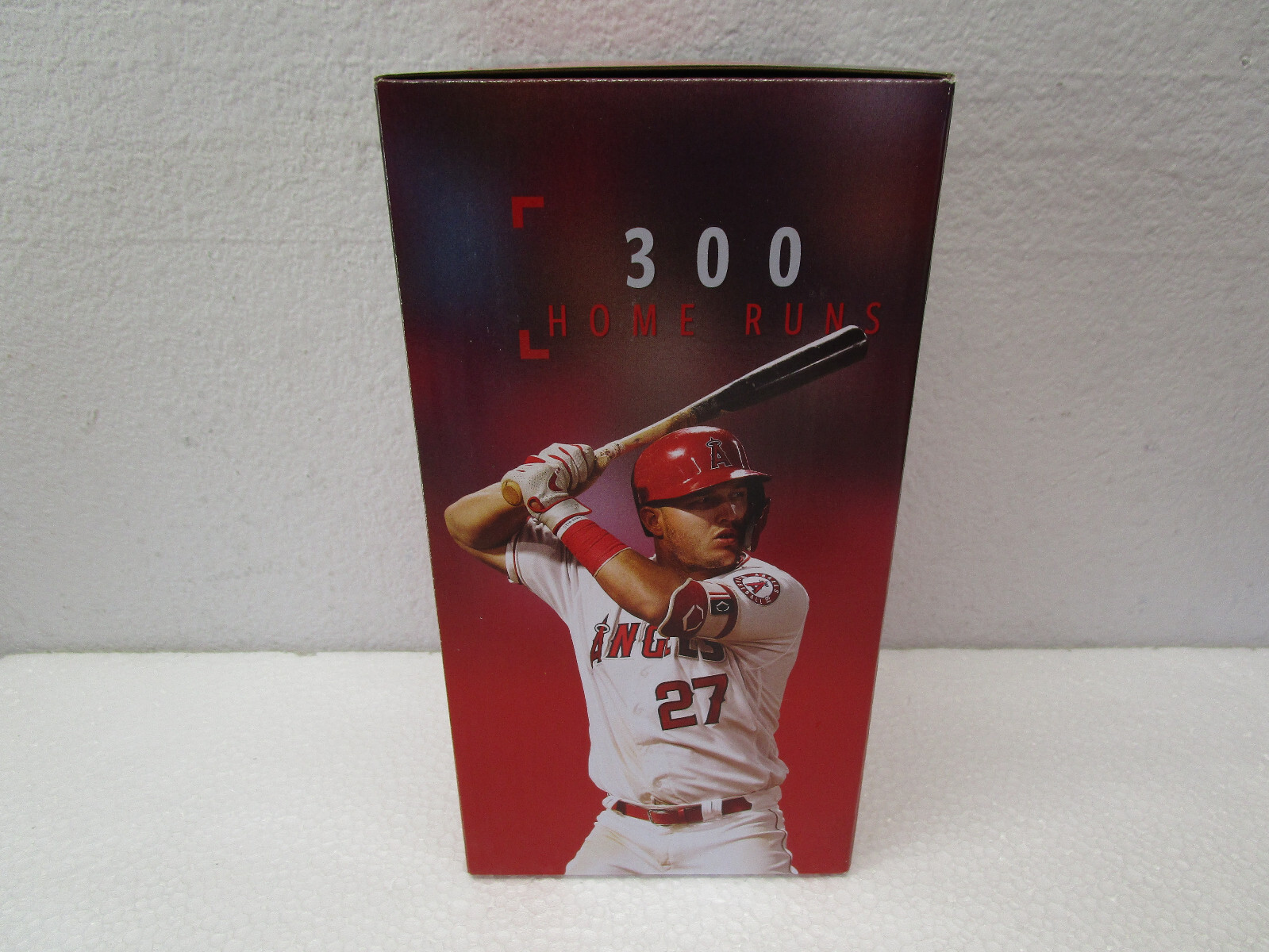 NEW NR Mike Trout 300 Home Runs Bobblehead Los Angeles Angels 5/21/21