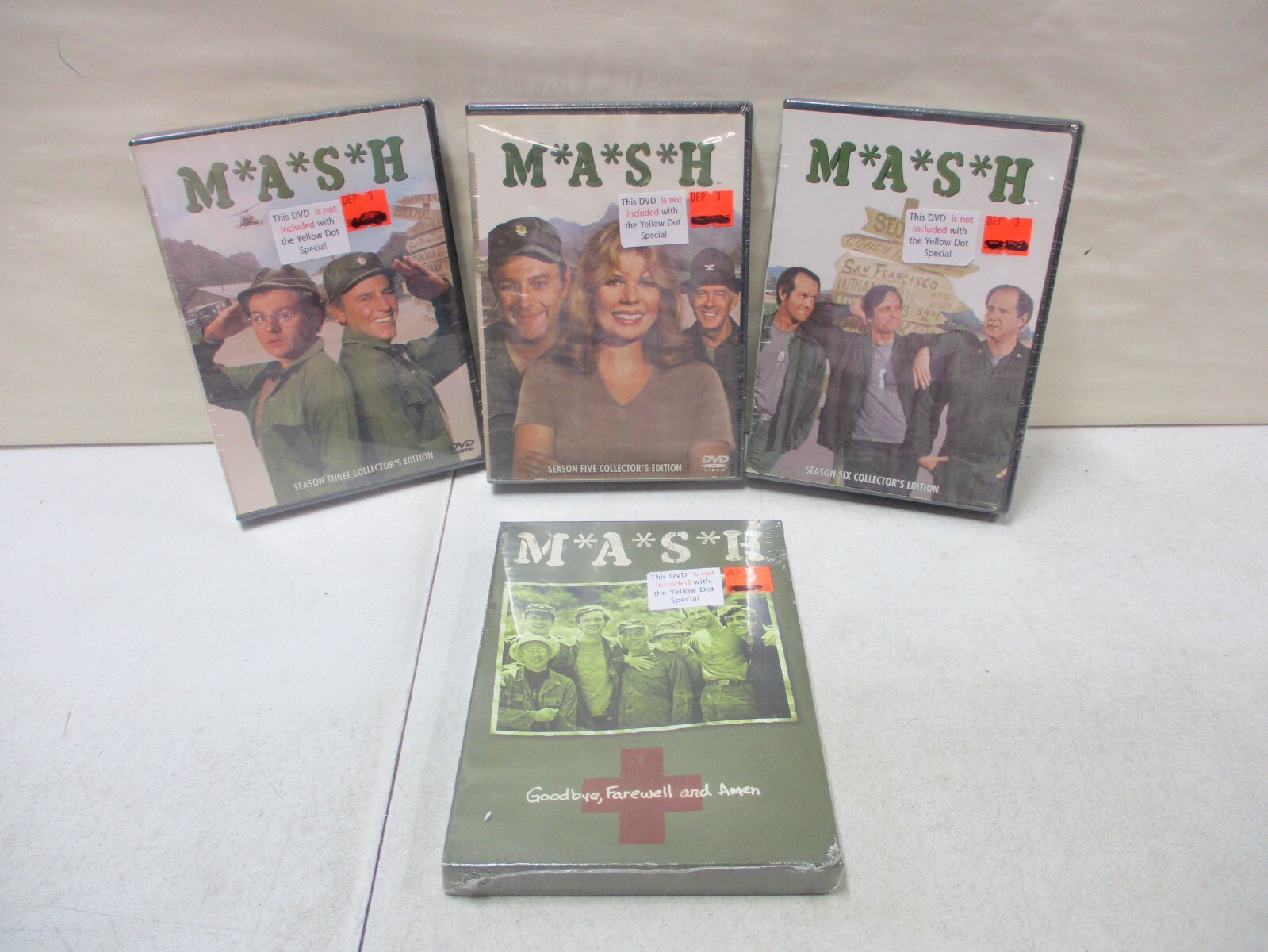 MASH DVD Sets Seasons 3, 5, 6, and Finale MASH DVD Sets Seasons 3, 5, 6, and Finale