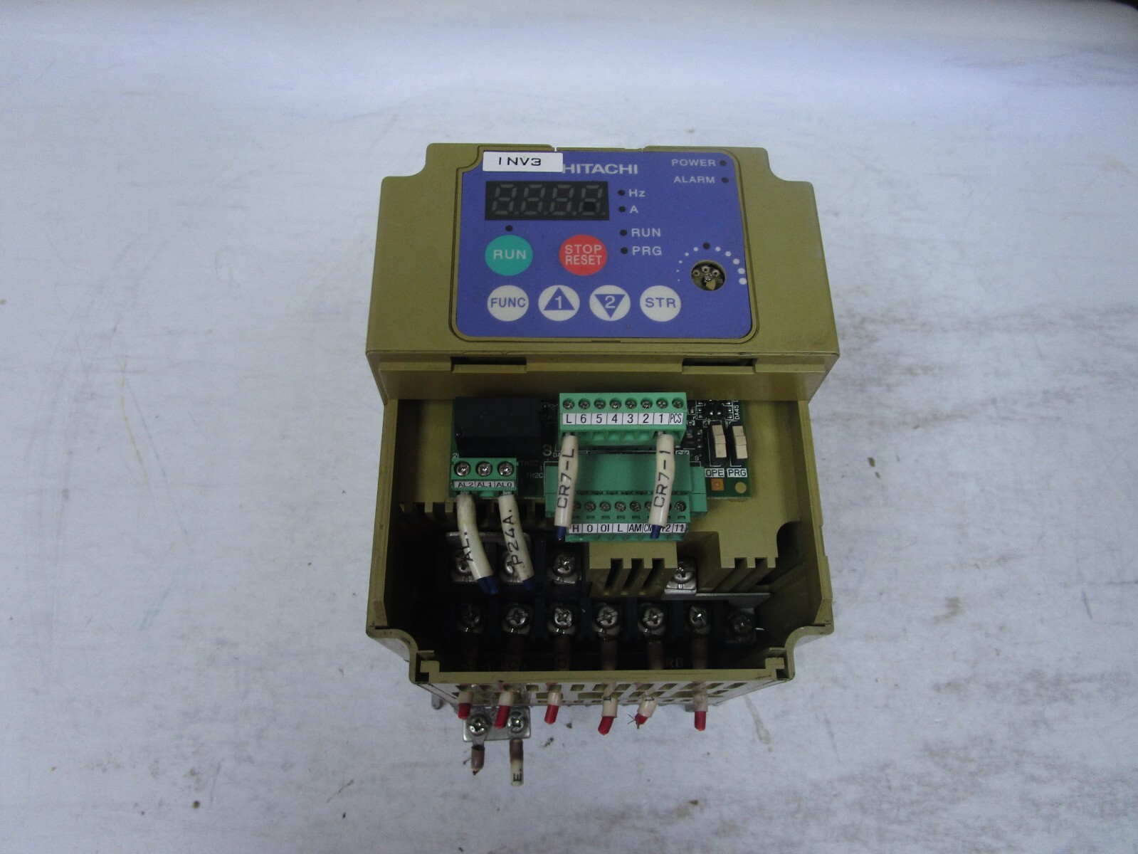 中古 HITACHI 華華しい SJ200-022LFR INVERTER 2.2kW(LAER60914B102)