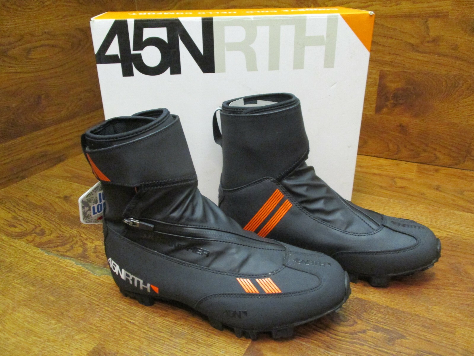 NEW 45NRTH JAPANTHER CYCLING MOUNTAIN WINTER BOOTS - 38 - BLACK | eBay