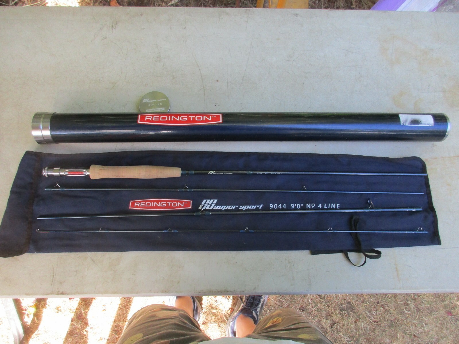 REDINGTON SS SUPERSPORT #9054 FLY ROD 9' 4WT 4 PIECE with sock/case..449.00 new