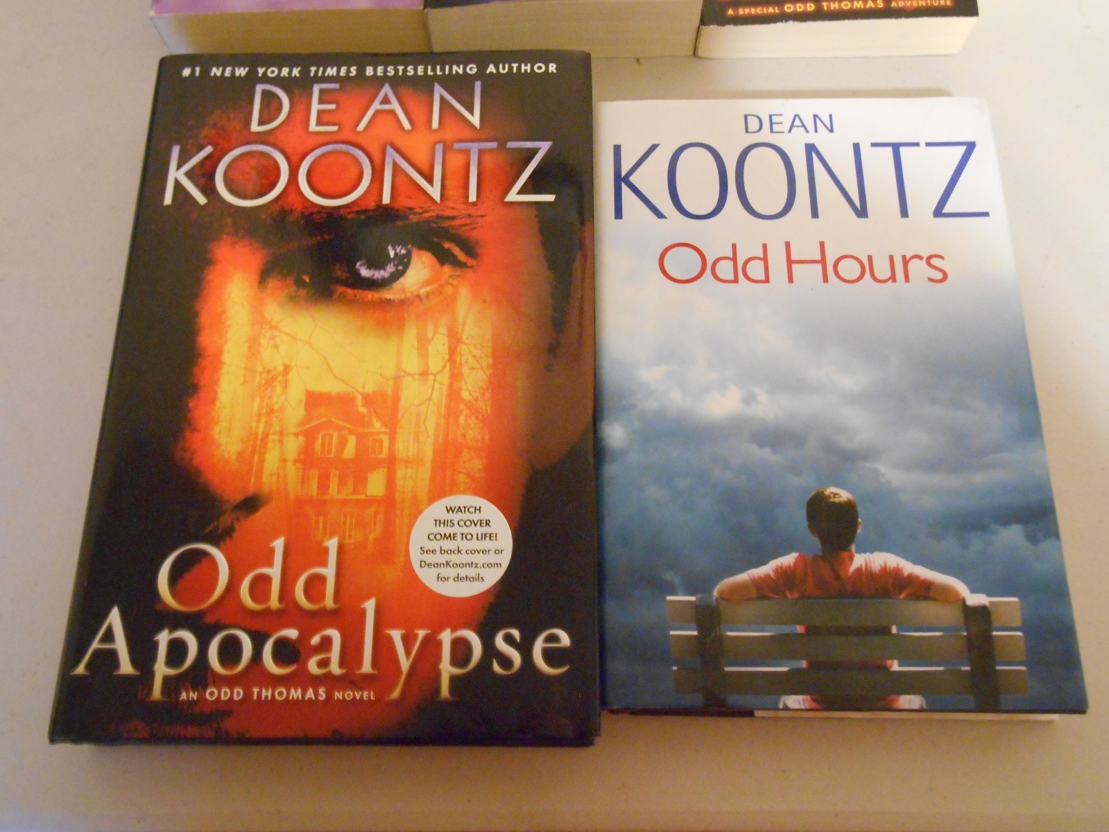 DEAN KOONTZ Odd Thomas Lot of 5 Used (Saint, Interlude, Hours, Apocalypse) Books
