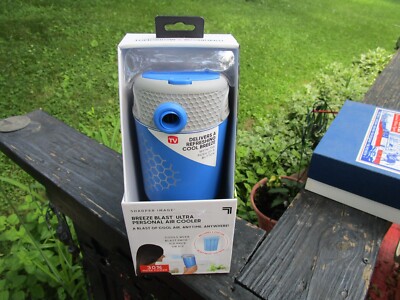 Shaper Image Breeze Blast Ultra Personal Air Cooler Portable Indoor/Outdoor