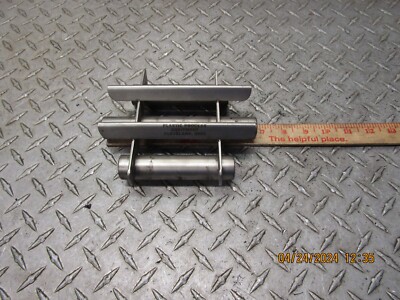 Plastic Process Equipment Round Magnetic Hopper  5 3/4 x 6 7/8 x 2 1/2