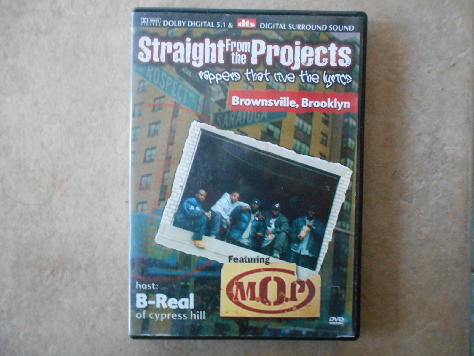 激レア M.O.P - Straight From The Projects M.O.P. - Straight From the Projects (DVD 2003) New/Sealed