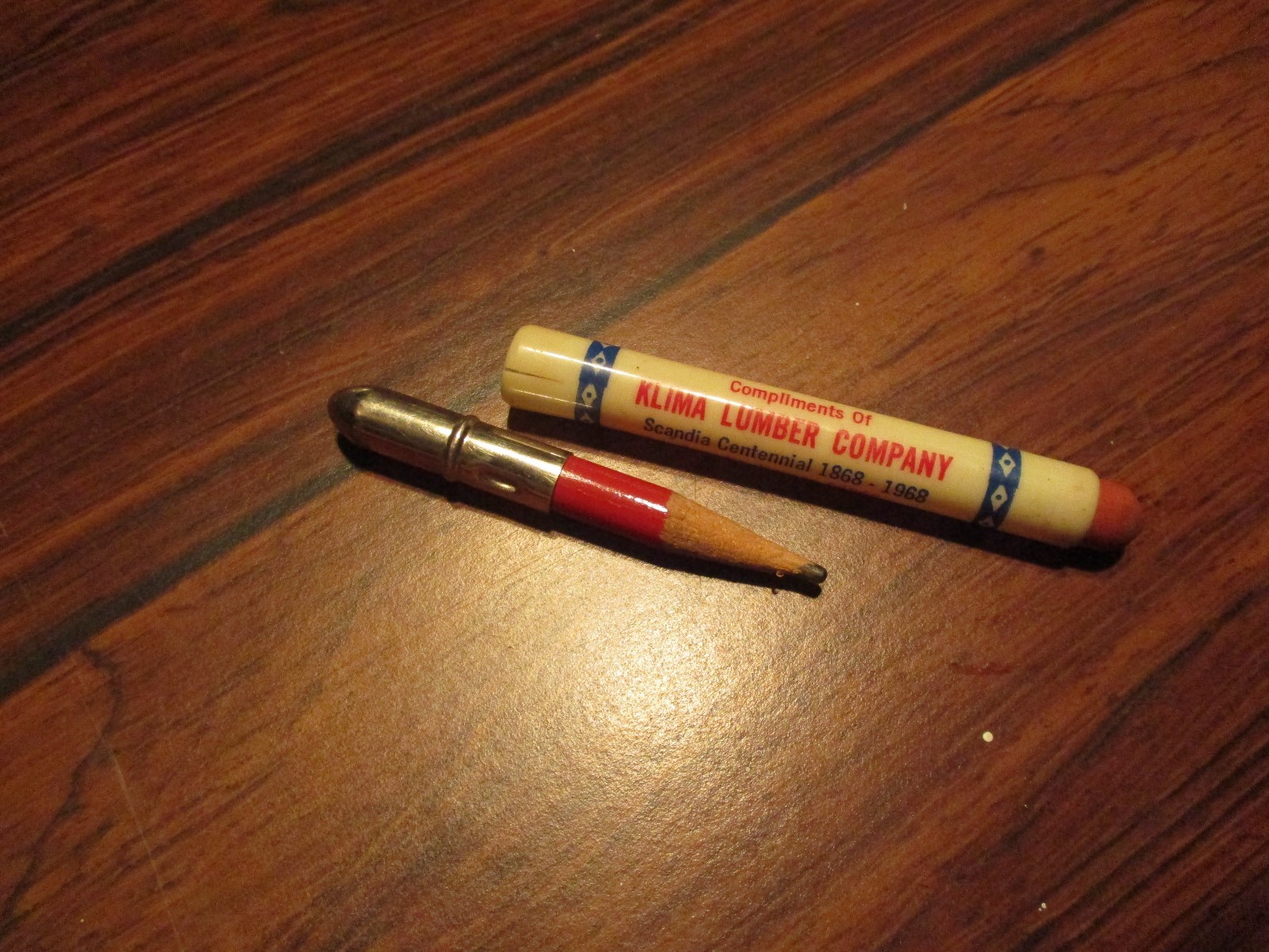 Old Bullet Pencil Klima Lumber Company Scandia Kansas