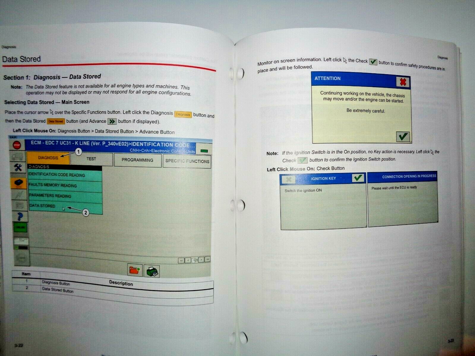 New Holland CNH Elec. Service Tool E.A.Sy Engine Diagnostic Download Tool Manual