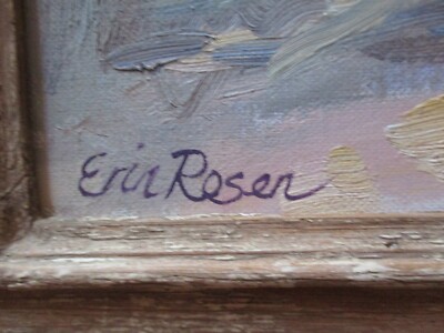 VINTAGE STILL LIFE OIL PAINTING MASTERFUL IMPRESSIONIST FLORAL FLOWERS LISTED 