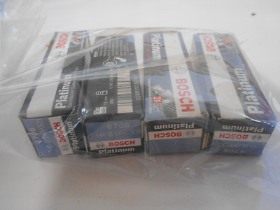 New Lot of 4 Bosch  Platinum 6706 Plugs HR8DPP30Y