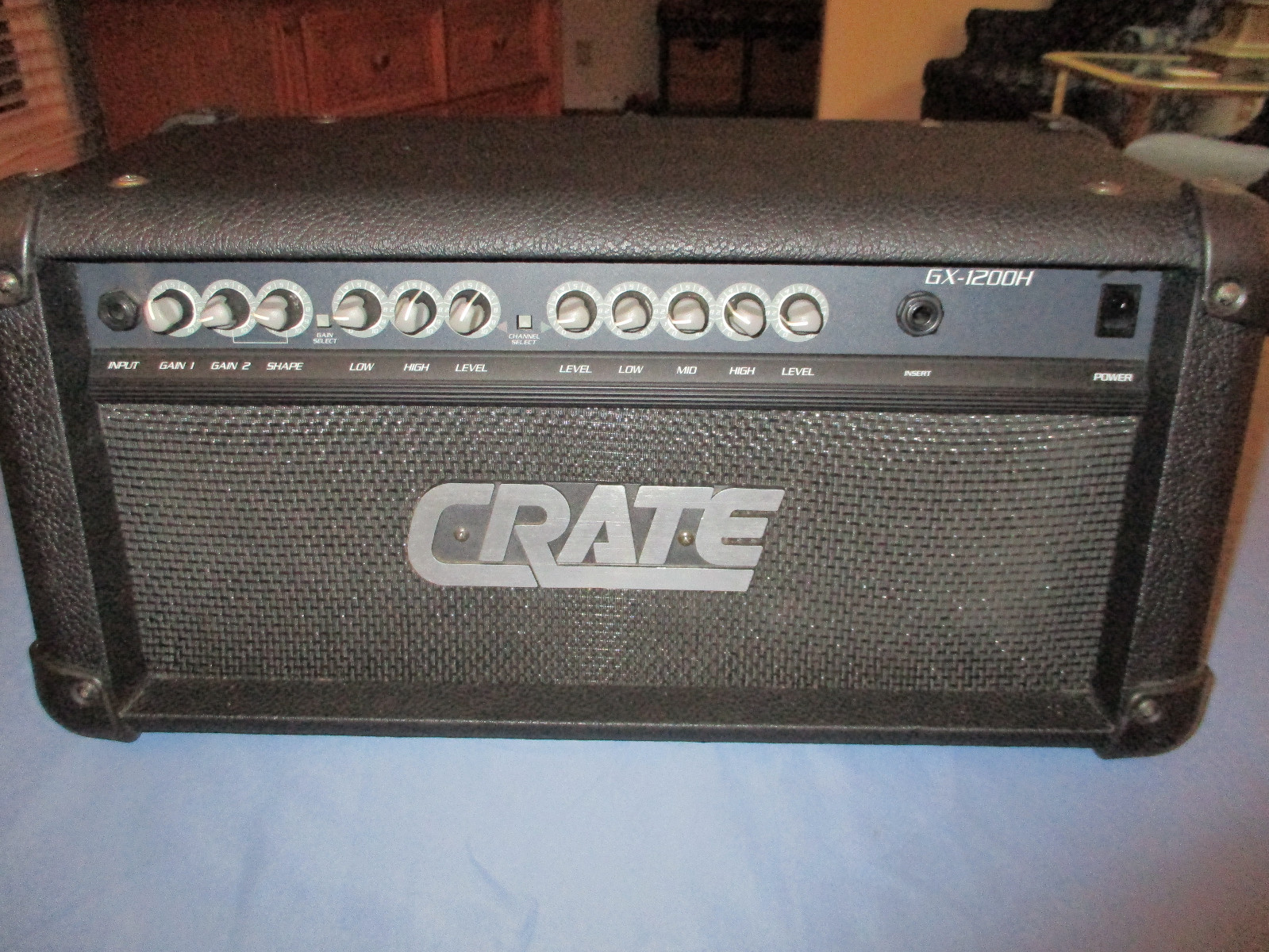 Vintage Crate Guitar Amp Head GX-1200H Solid State