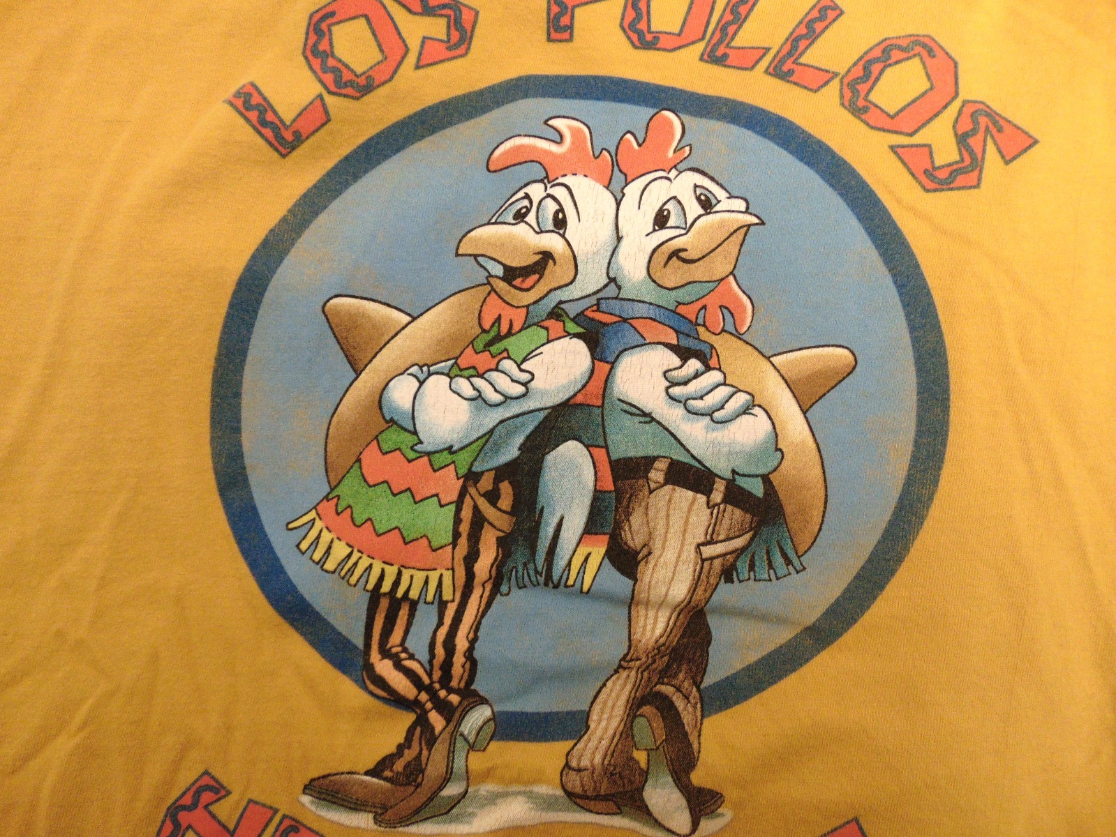 BREAKING BAD LOS POLLOS HERMANOS Restaurant From Show, T-Shirt, Size Medium