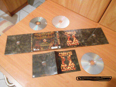 RARE CIRITH UNGOL--SERVANTS OF CHAOS--2011 DIJIPAK 3 DISCS GERMANY--Vinyl-lot 21
