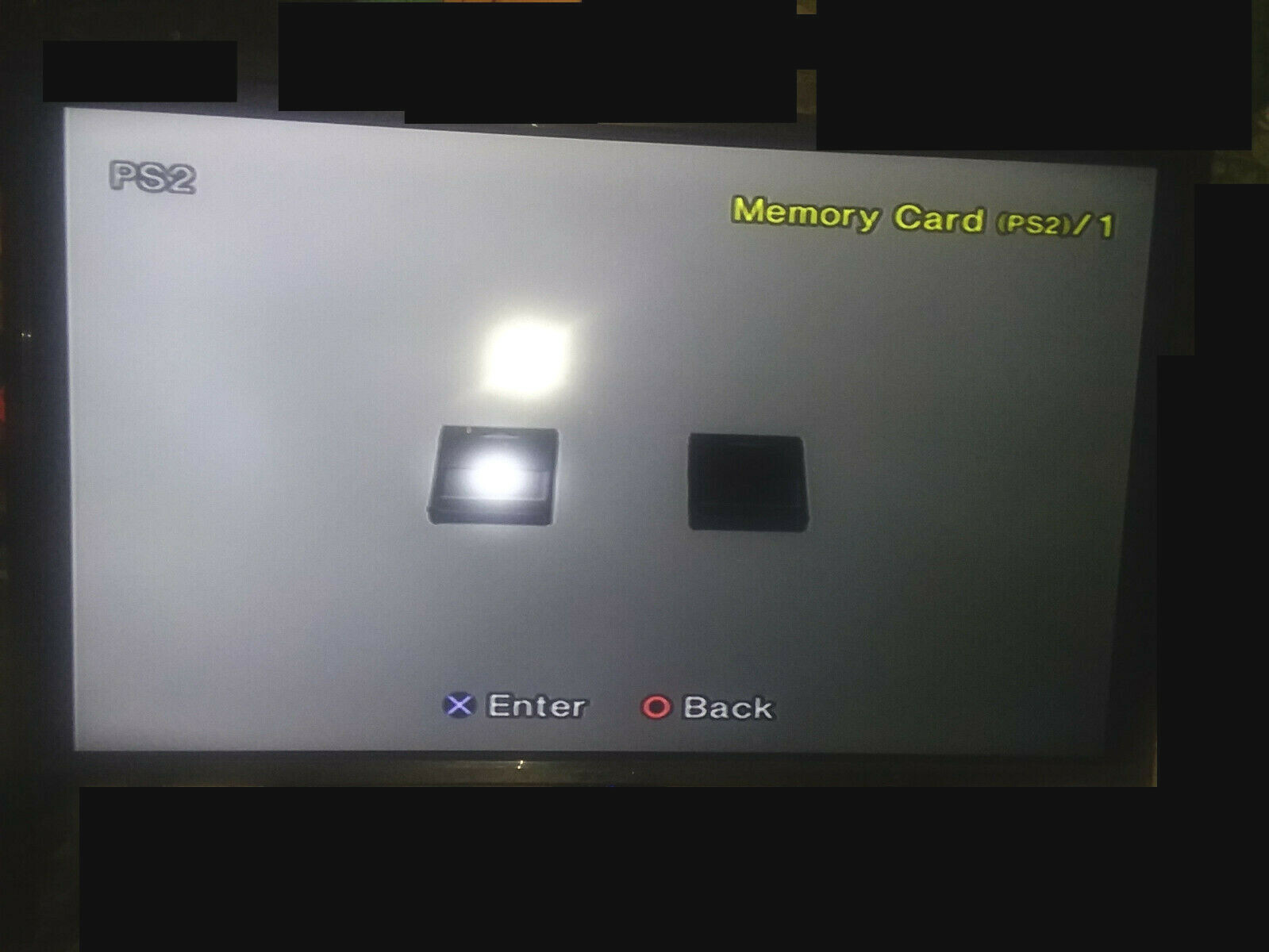 (2) Memory Cards 8MB & 16MB for For The Sony Playstation 2 USPS Tracking