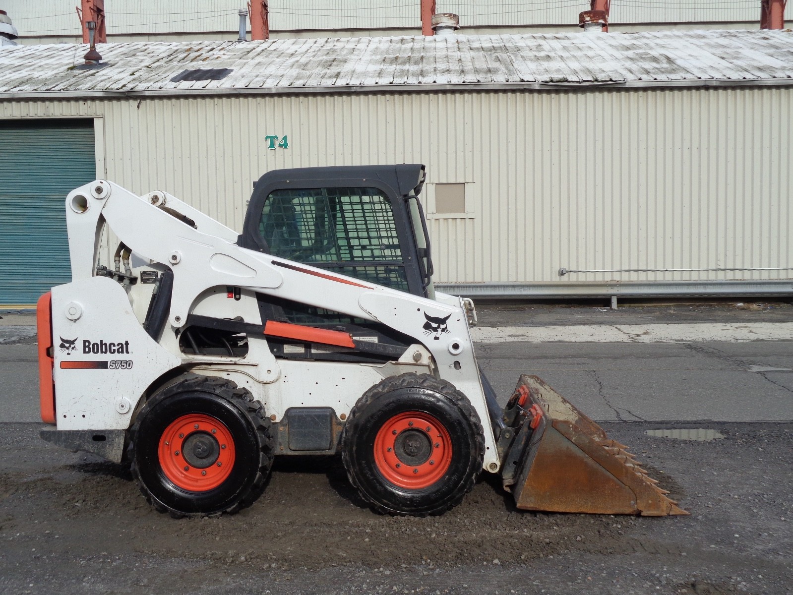 2011 Bobcat S750 Skid Steer Loader Kubota Diesel  - Enclosed Cab