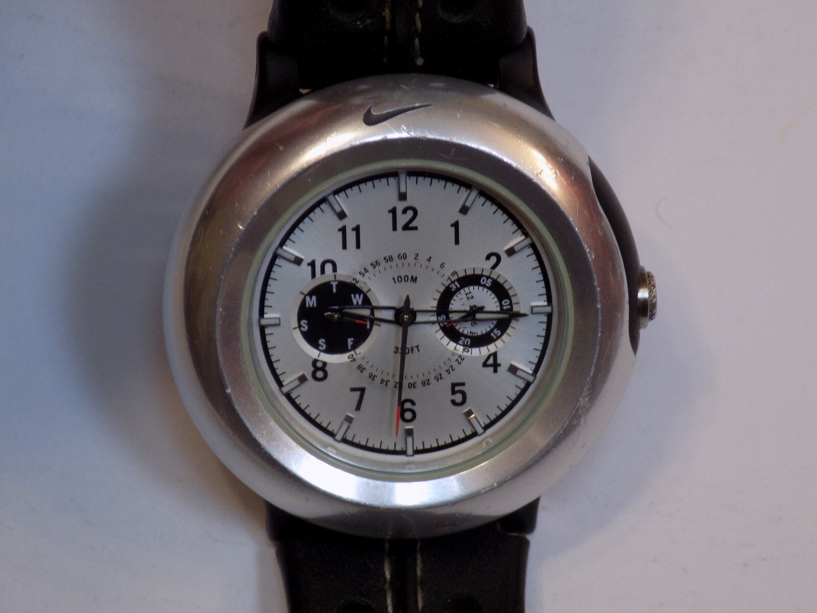 Nike WA0050 VX36-0020 Mens Oregon Black Leather New Battery