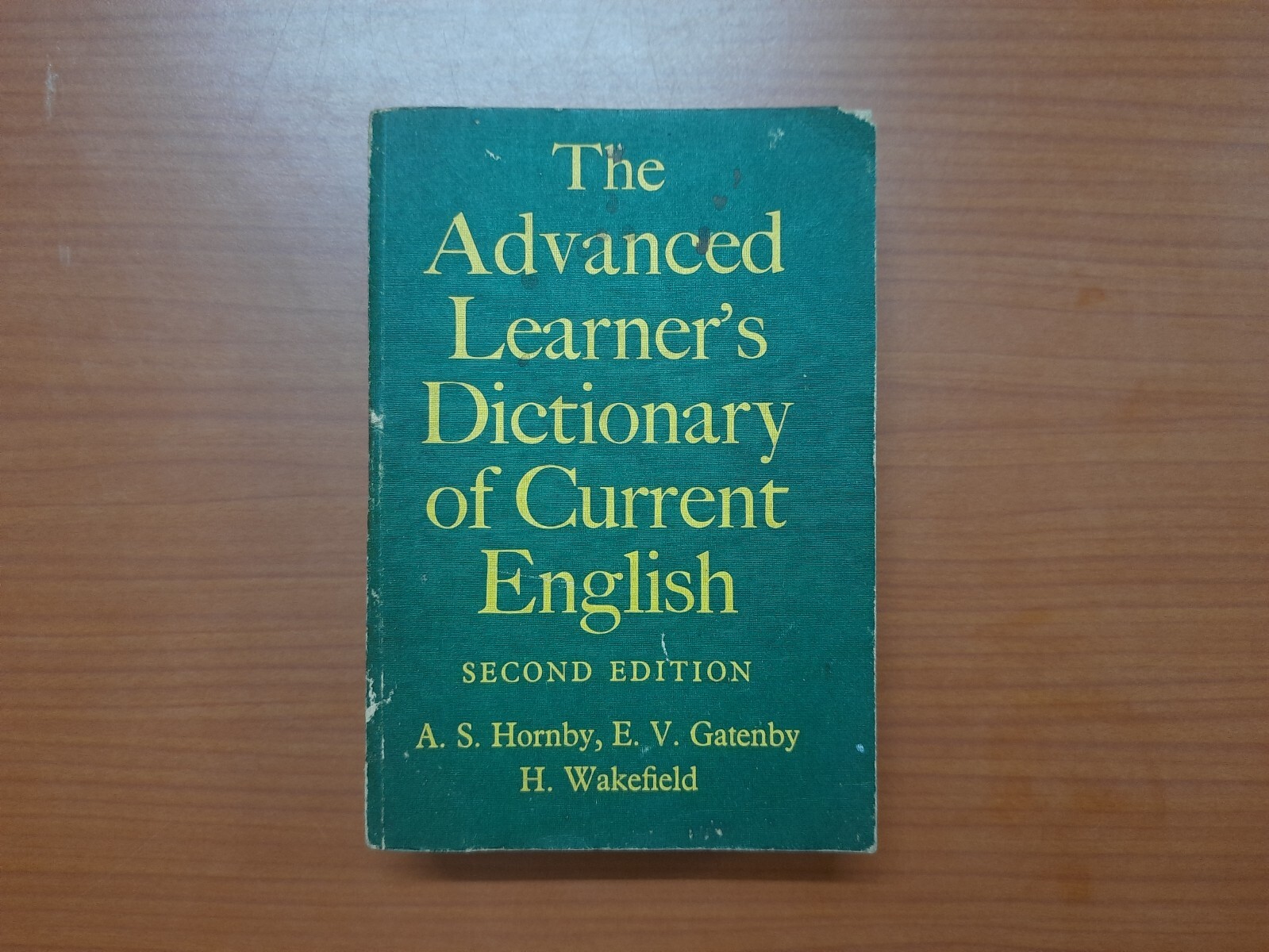 The Advanced Learners Dictionary of Current English Second